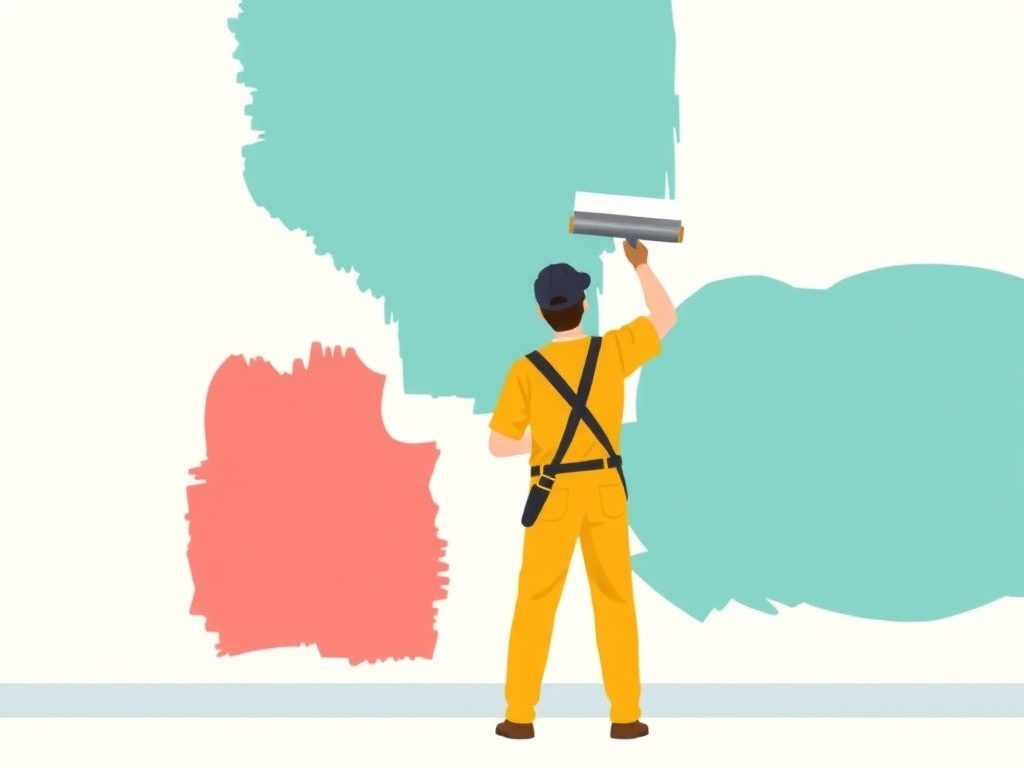 Travaux de peinture réalisés à Bergerac