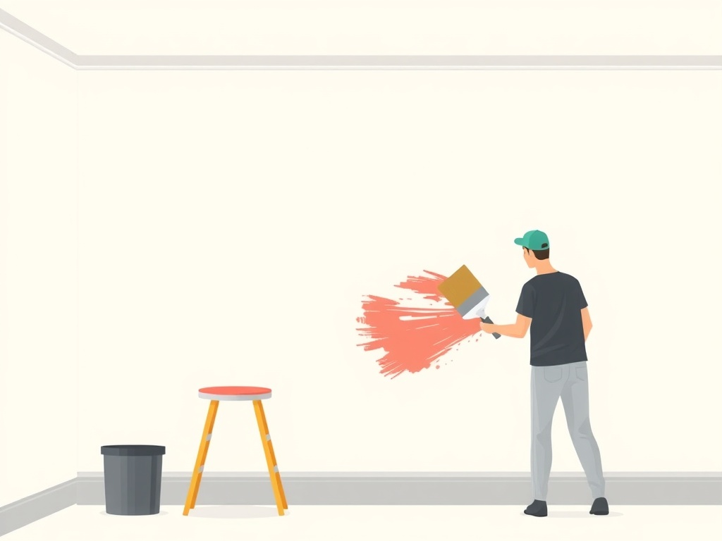 Travaux de peinture réalisés à Brétigny-sur-Orge