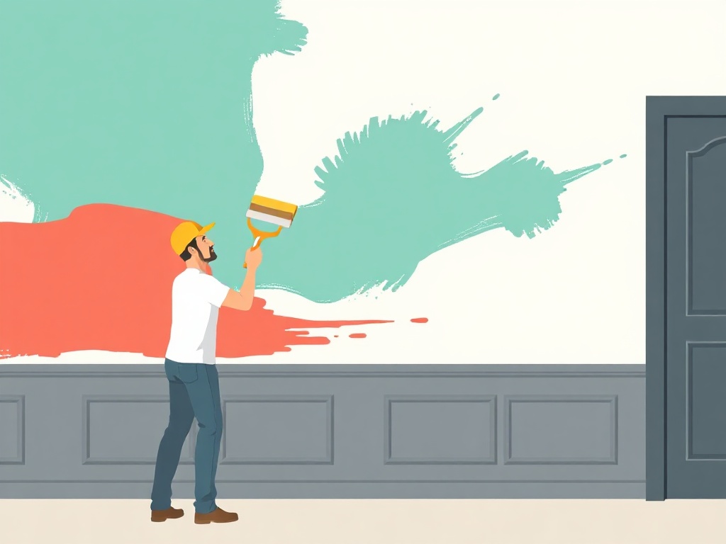 Travaux de peinture réalisés à Brunoy