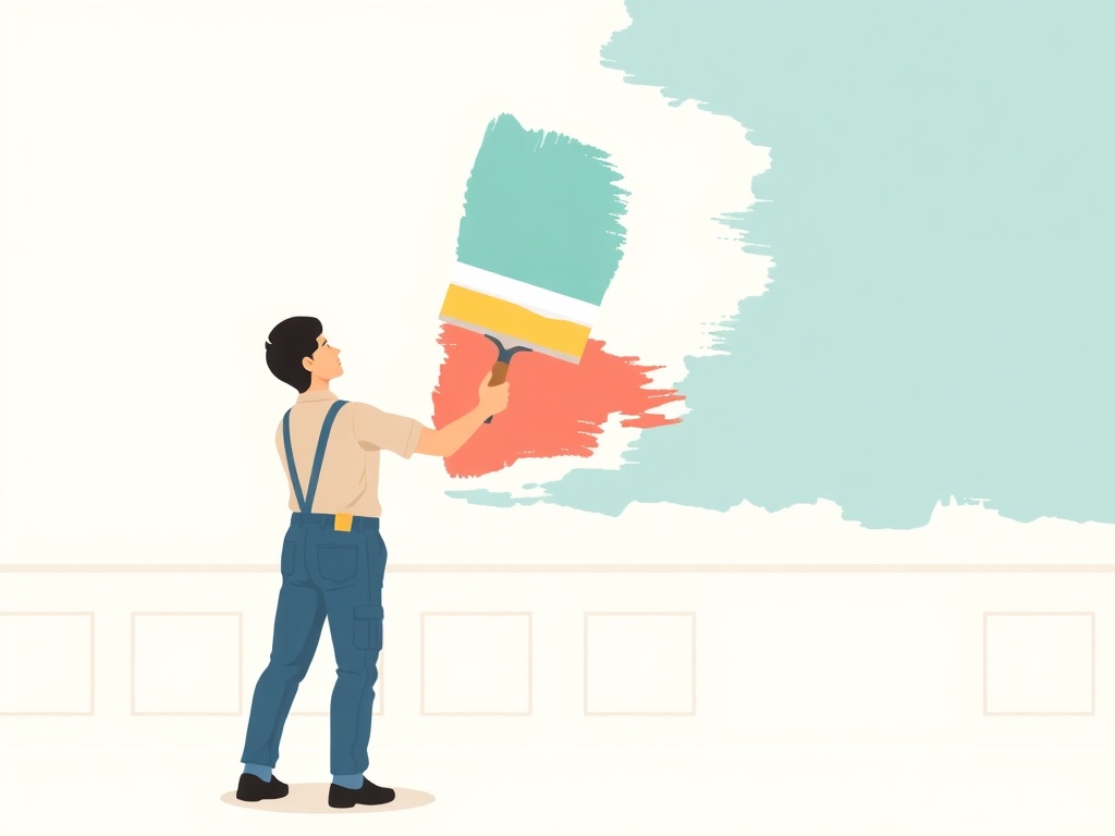 Travaux de peinture réalisés à Cachan