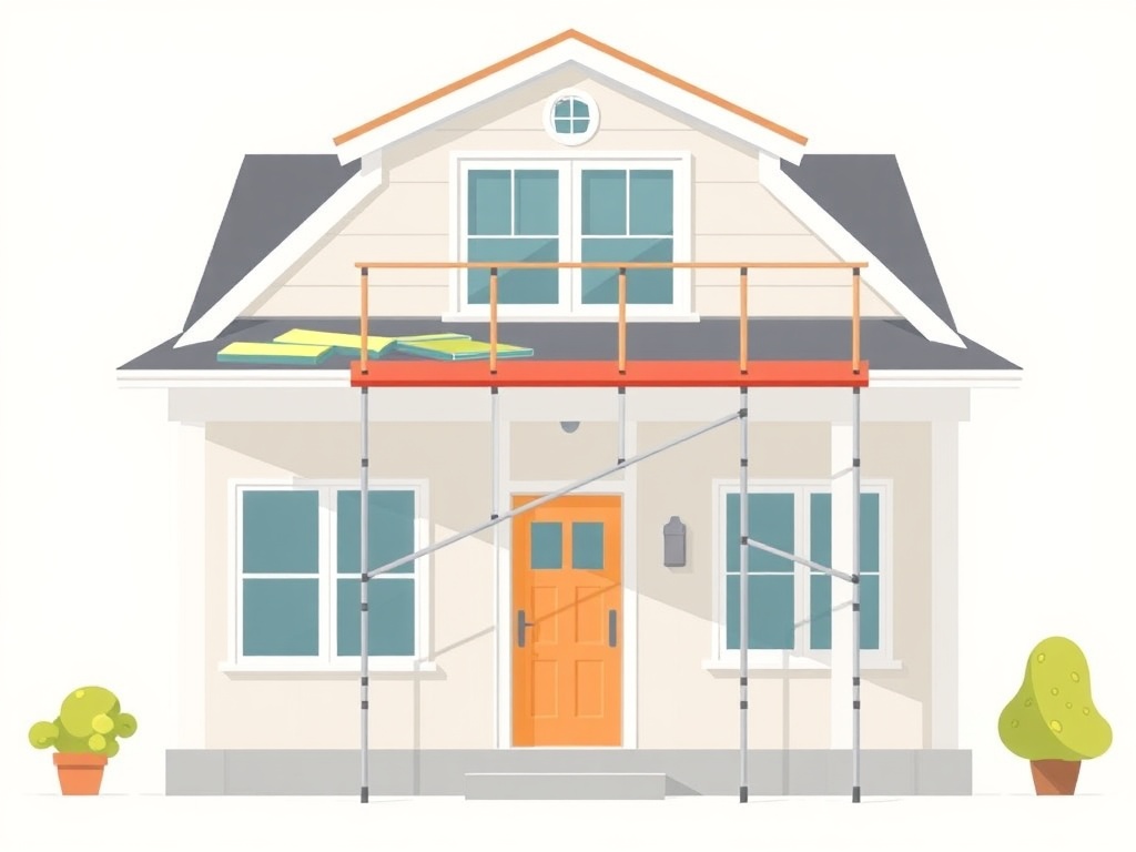 Travaux de peinture réalisés à Cesson-Sévigné