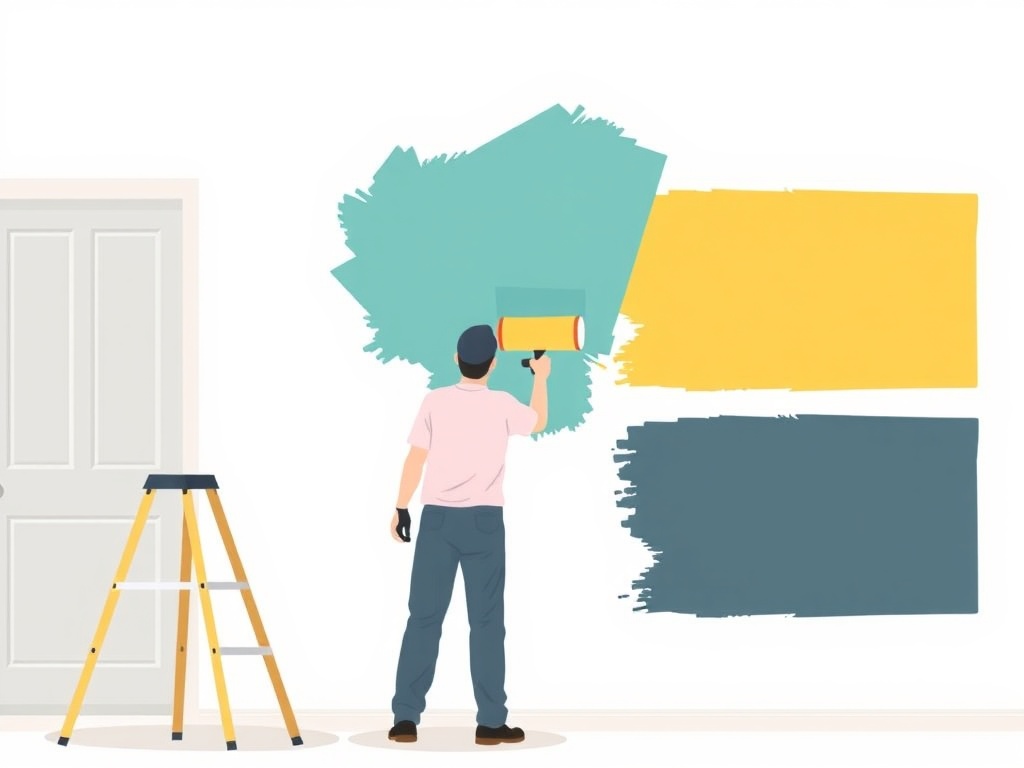 Travaux de peinture réalisés à Colomiers