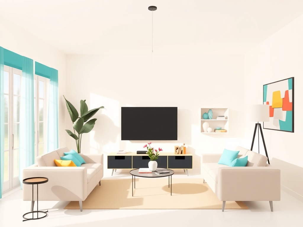 Travaux de peinture réalisés à Décines-Charpieu