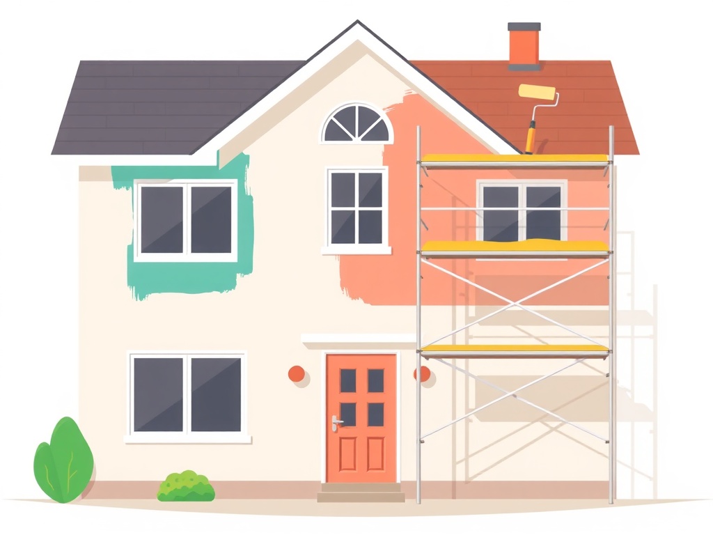 Travaux de peinture réalisés à Douai