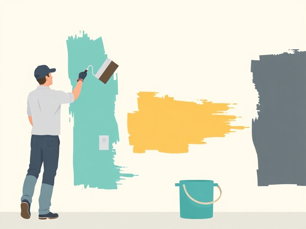 Travaux de peinture réalisés à Dunkerque