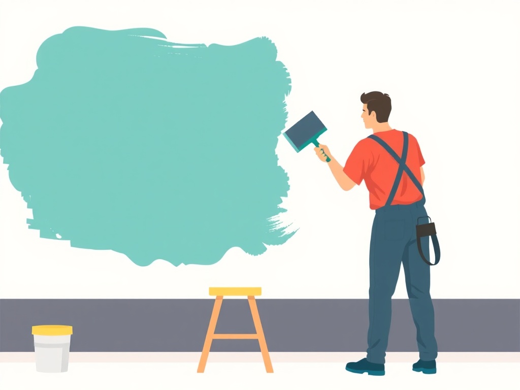 Travaux de peinture réalisés à Épinay-sur-Seine