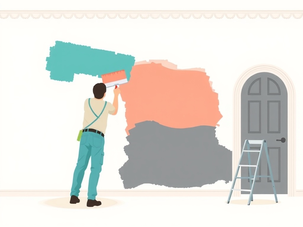 Travaux de peinture réalisés à Gennevilliers