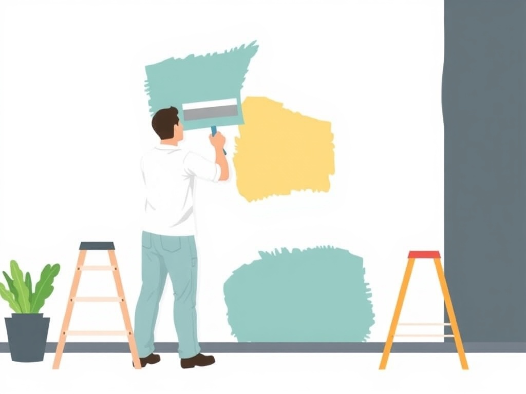 Travaux de peinture réalisés à Goussainville