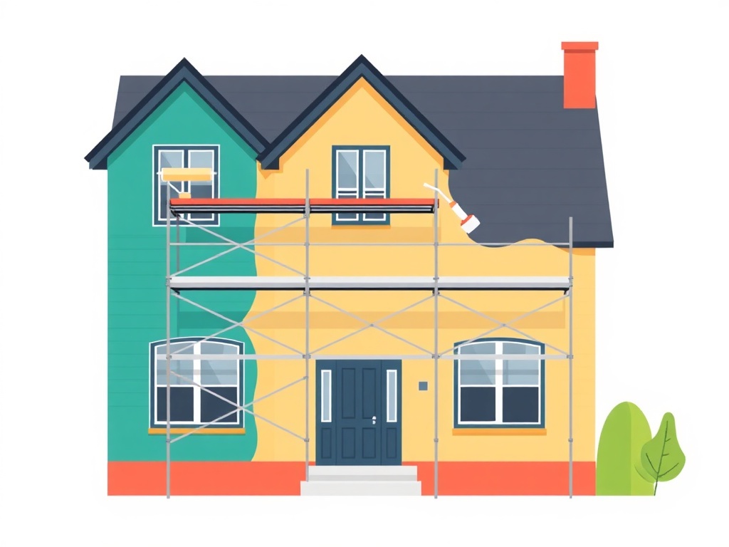 Travaux de peinture réalisés à Gradignan