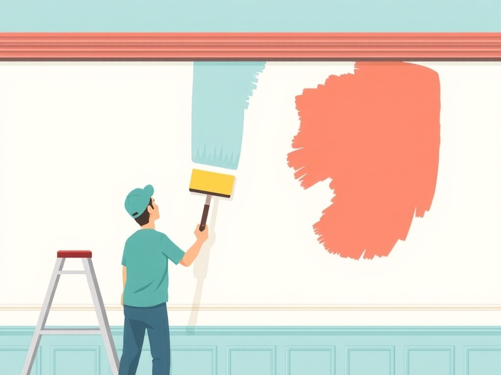 Travaux de peinture réalisés à Ivry-sur-Seine