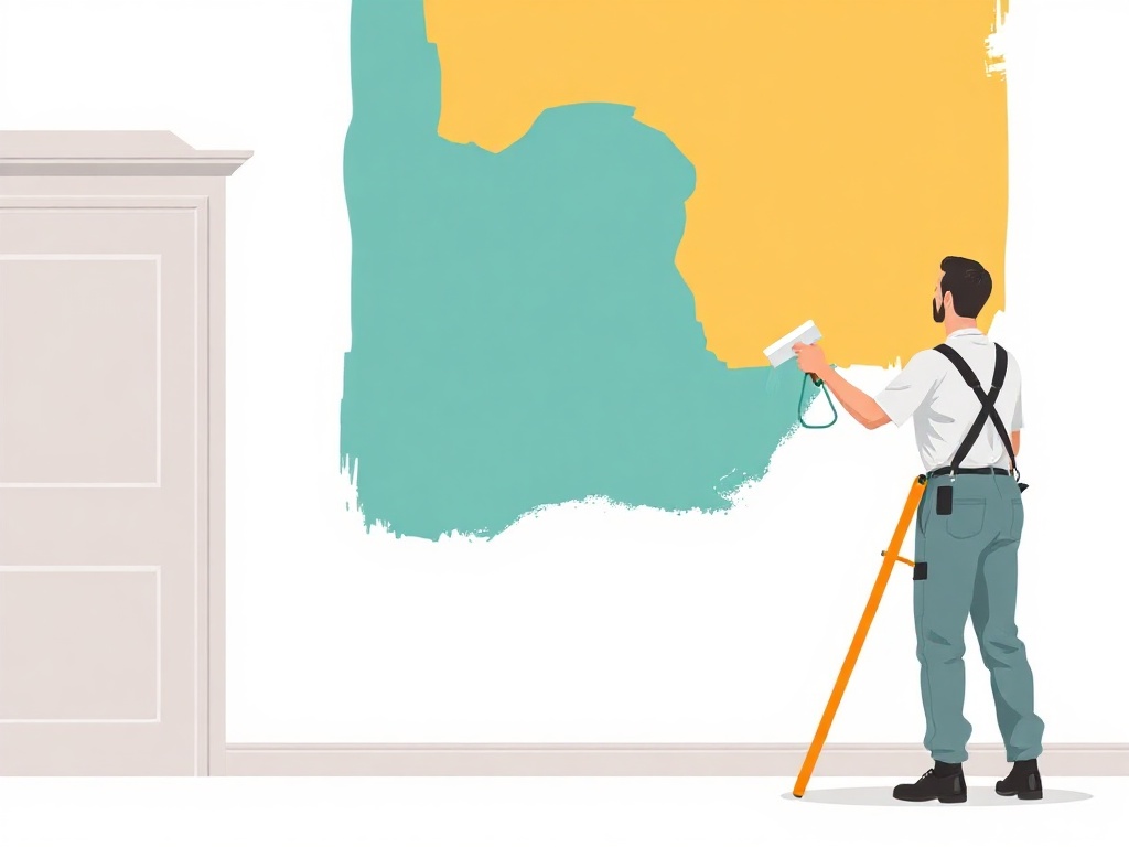 Travaux de peinture réalisés à La Teste-de-Buch