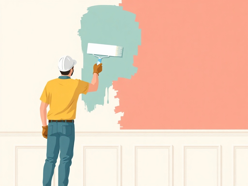 Travaux de peinture réalisés à Lanester
