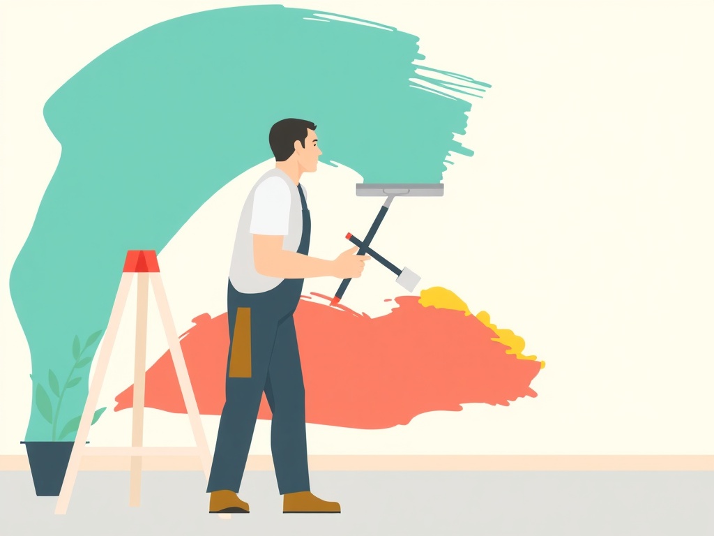 Travaux de peinture réalisés à Laval