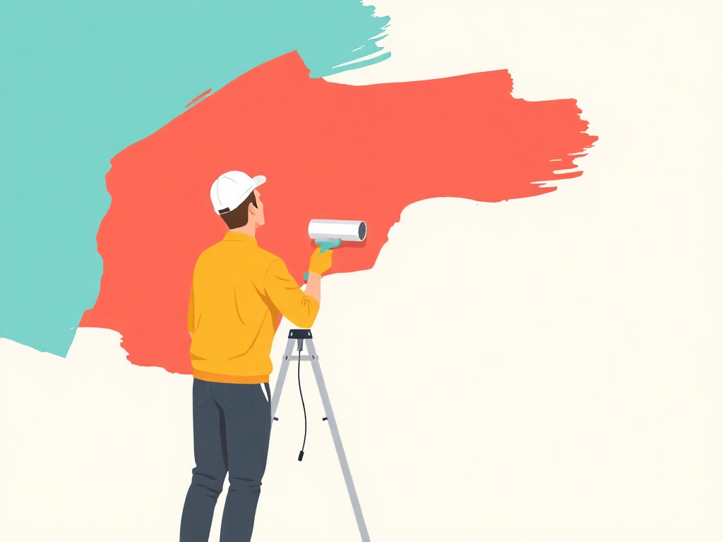 Travaux de peinture réalisés à Louviers