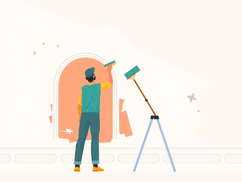 Travaux de peinture réalisés à Meaux