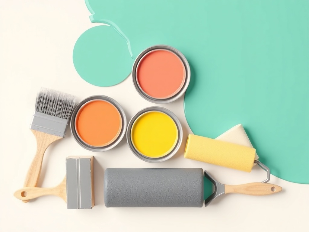 Travaux de peinture réalisés à Mérignac