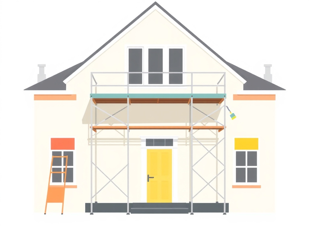 Travaux de peinture réalisés à Montbéliard