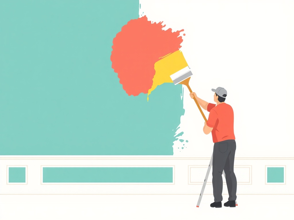 Travaux de peinture réalisés à Montmorency