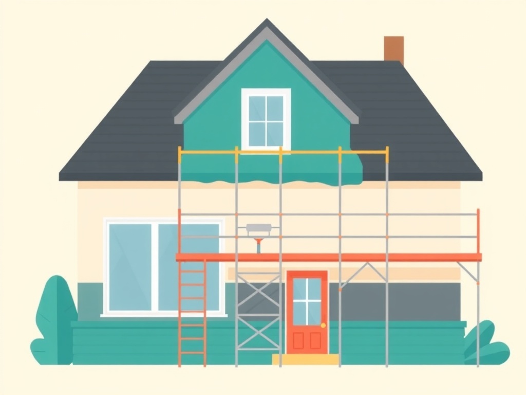 Travaux de peinture réalisés à Mulhouse