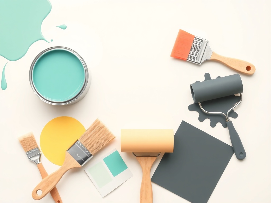 Travaux de peinture réalisés à Oullins-Pierre-Bénite