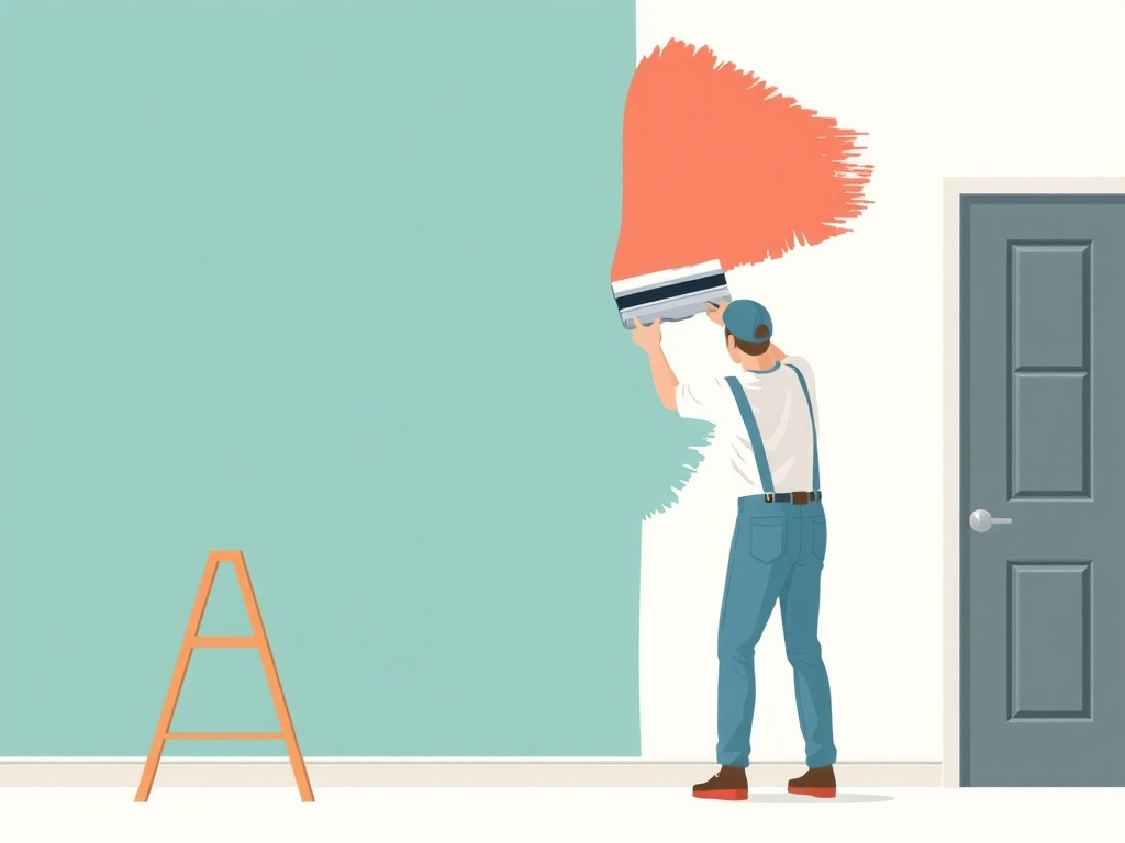 Travaux de peinture réalisés à Plaisir