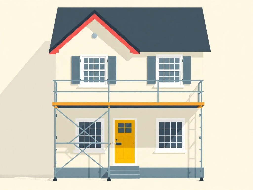 Travaux de peinture réalisés à Ploemeur