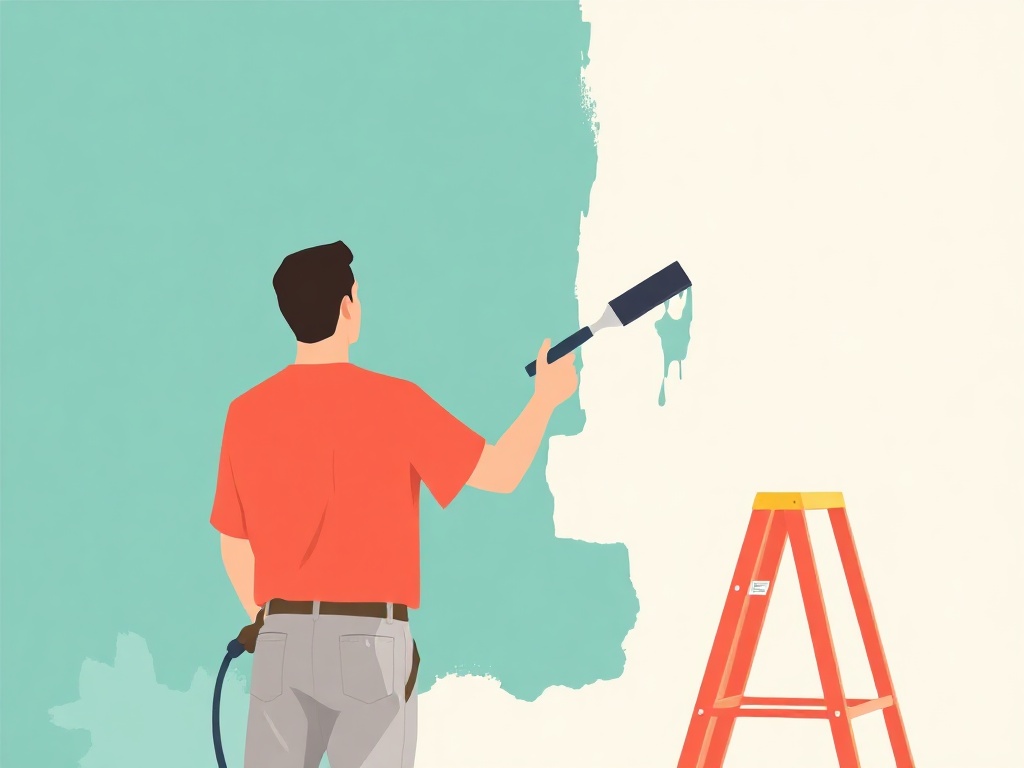 Travaux de peinture réalisés à Quimper