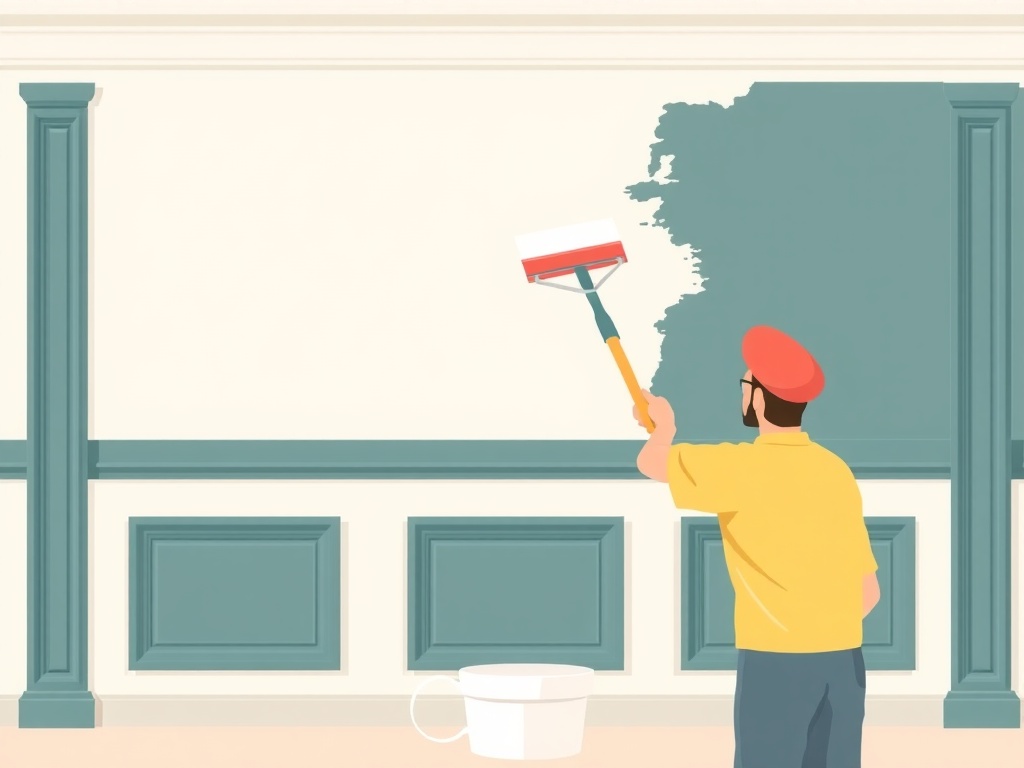 Travaux de peinture réalisés à Riom