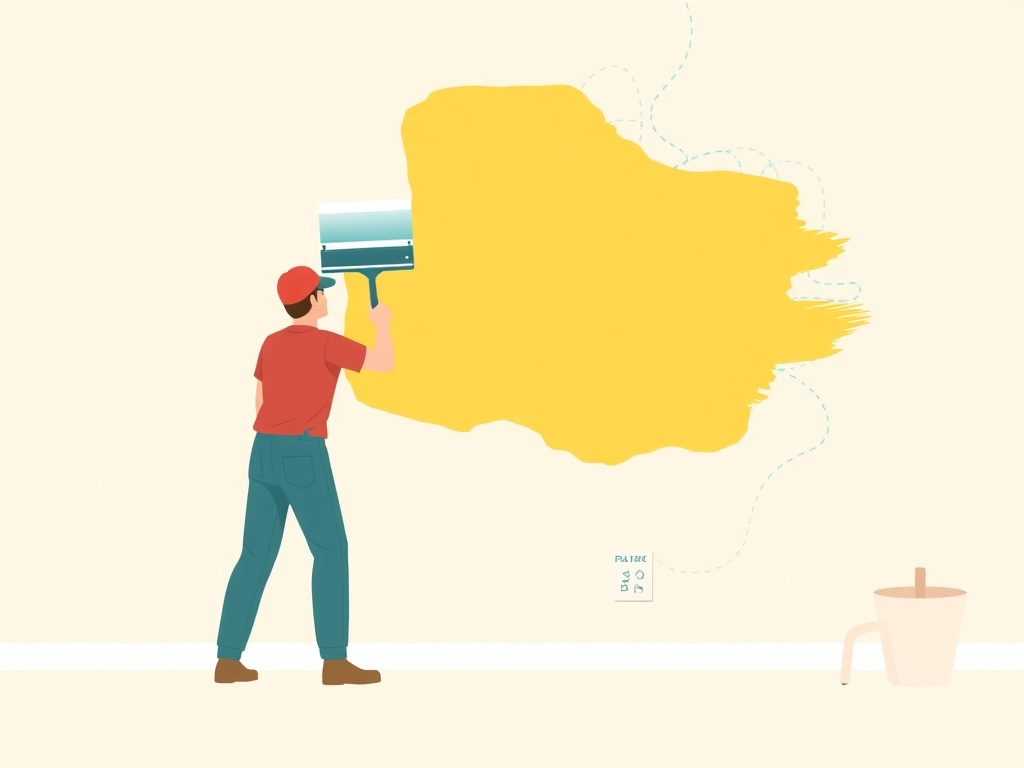 Travaux de peinture réalisés à Ris-Orangis