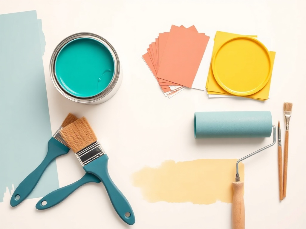 Travaux de peinture réalisés à Romainville