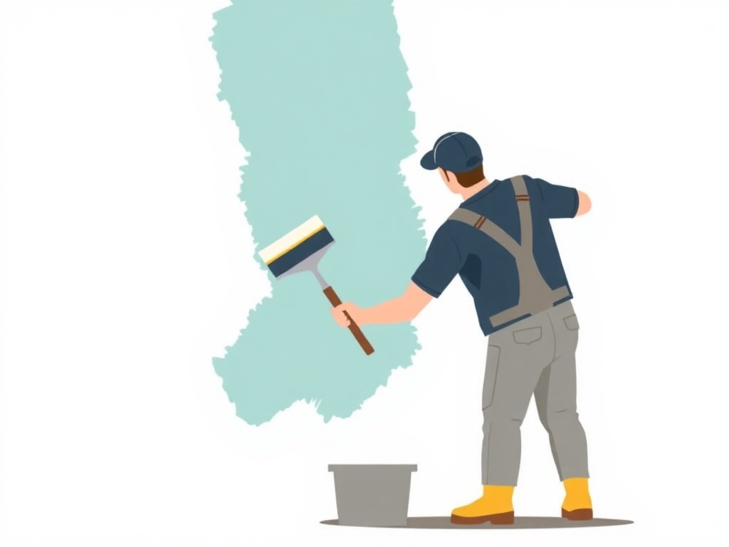 Travaux de peinture réalisés à Saint-Étienne-du-Rouvray