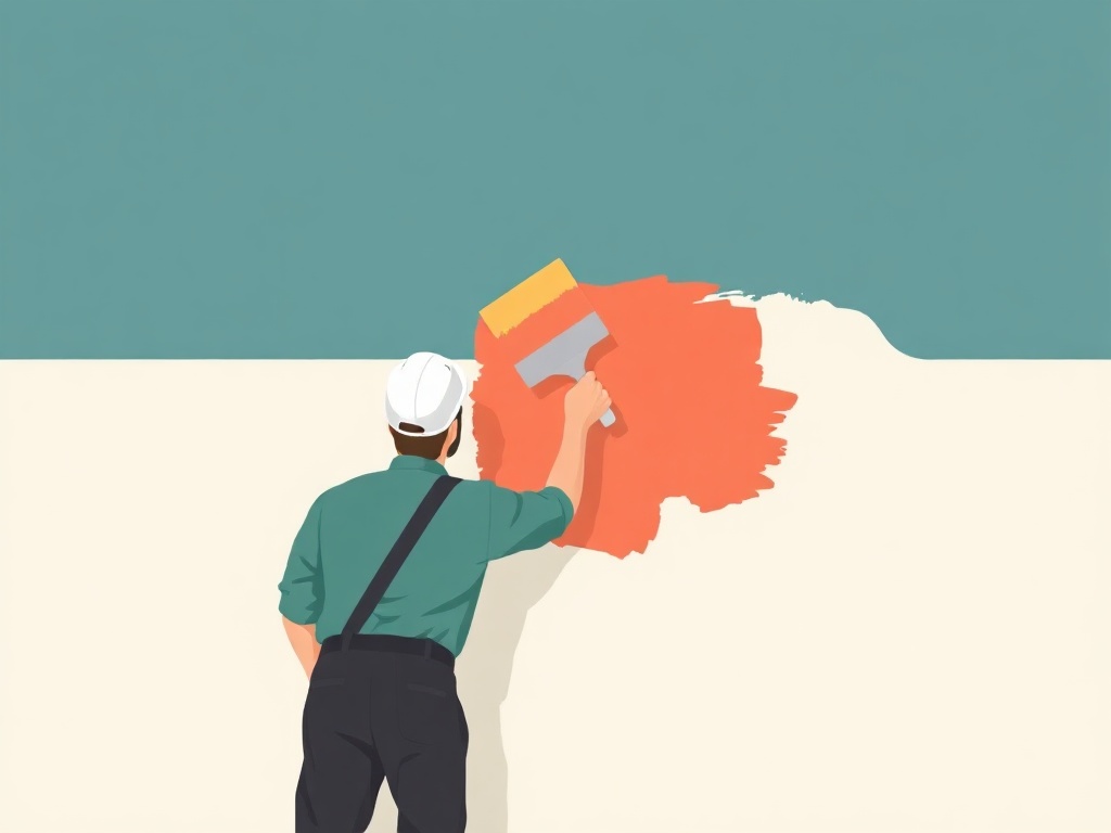 Travaux de peinture réalisés à Saint-Martin-d'Hères