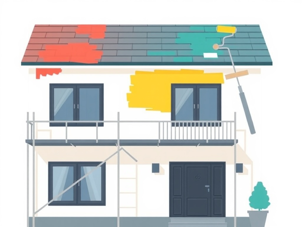 Travaux de peinture réalisés à Saint-Sébastien-sur-Loire
