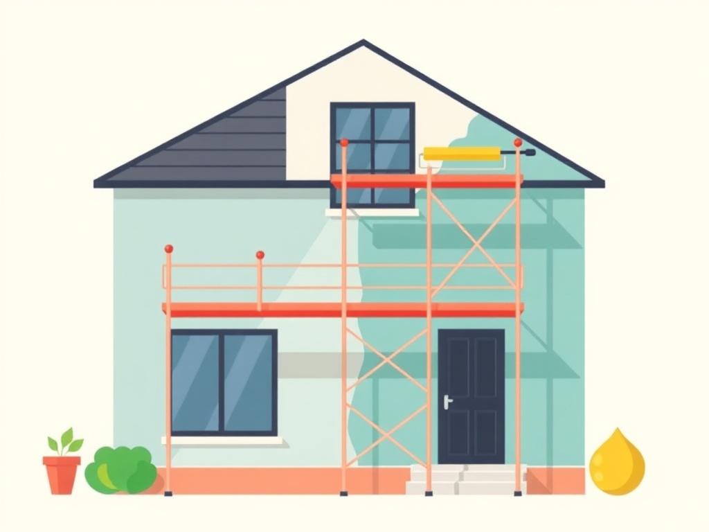 Travaux de peinture réalisés à Sorgues