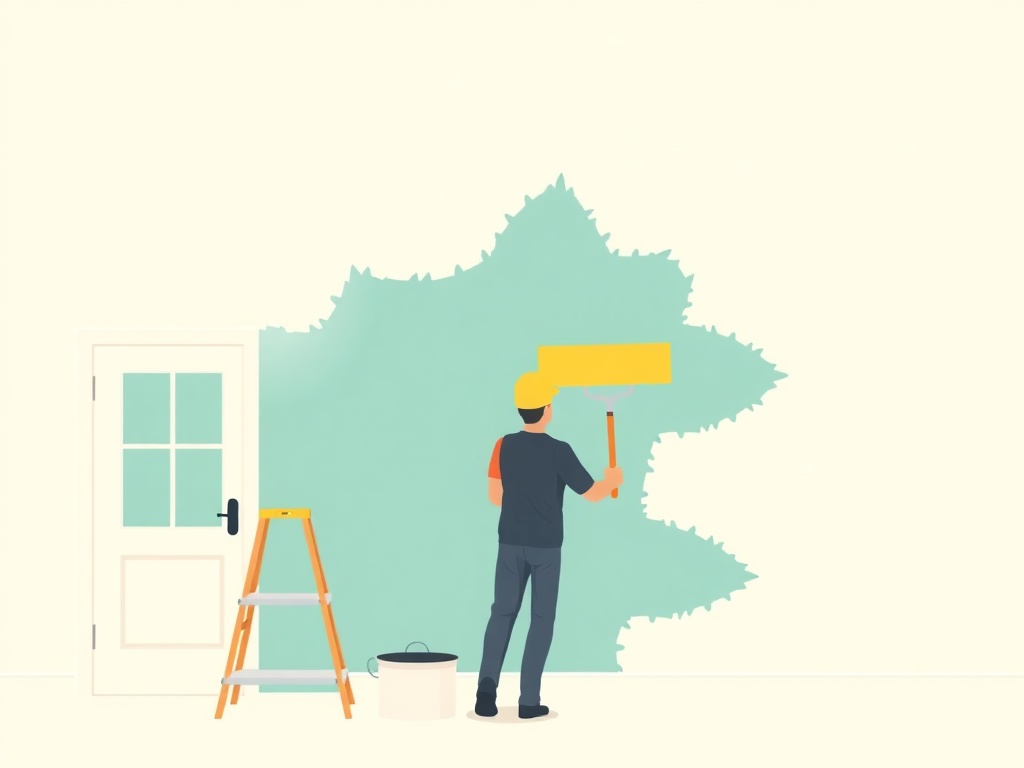 Travaux de peinture réalisés à Vernon