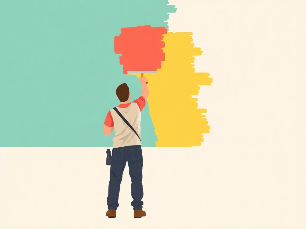 Travaux de peinture réalisés à Vertou